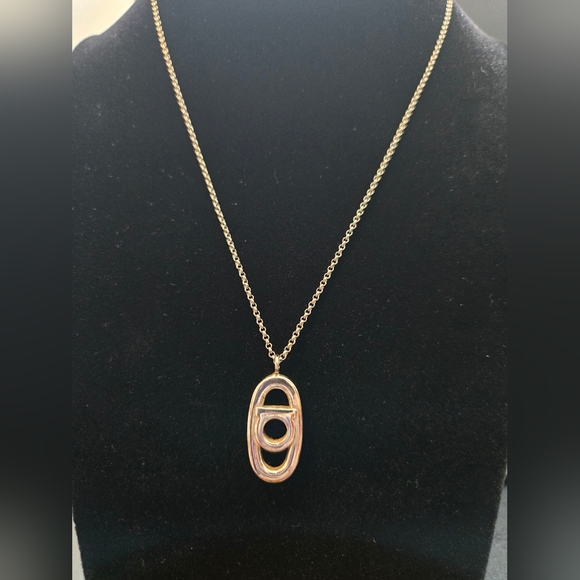 Salvatore Ferragamo Jewelry - Salvatore Ferragamo Gancini Pendant Necklace